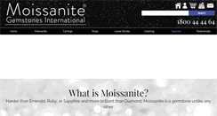 Desktop Screenshot of moissanite.com.au