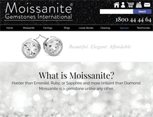Tablet Screenshot of moissanite.com.au